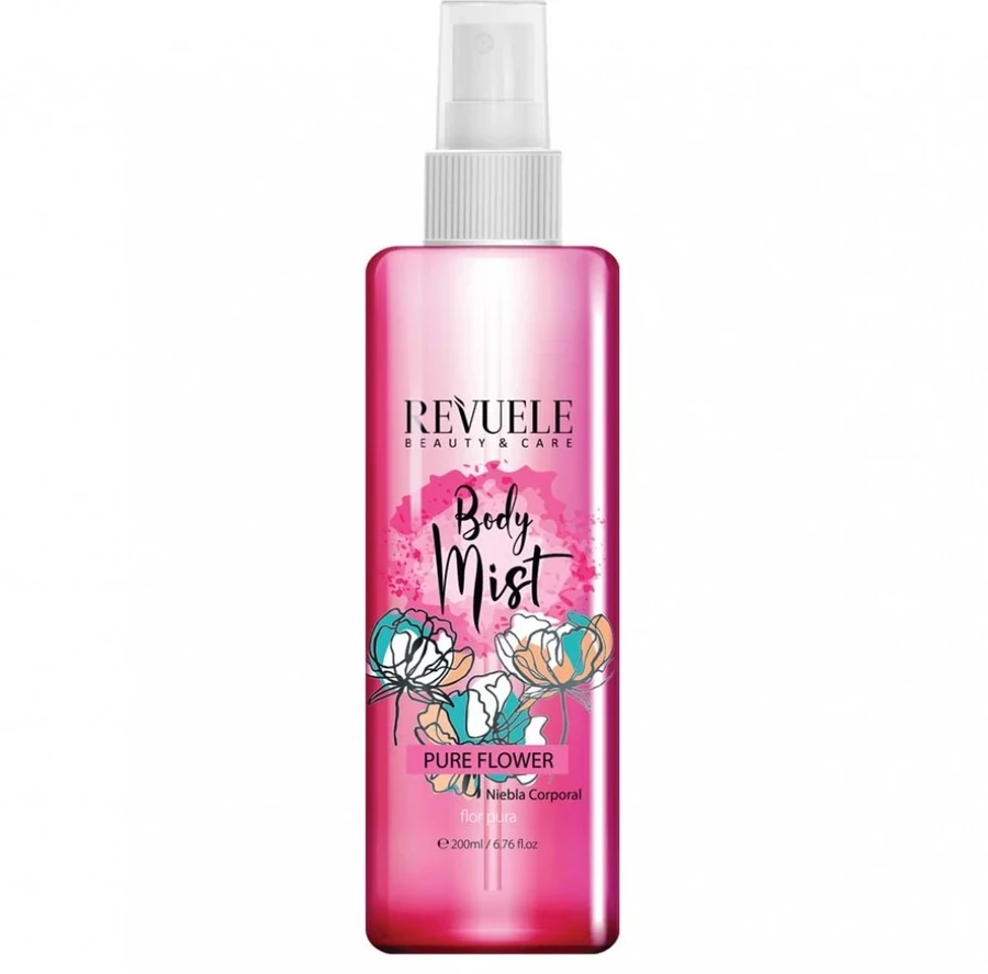Міст для тіла Ніжна квітка Revuele Pure Flower Body Mist 200 мл