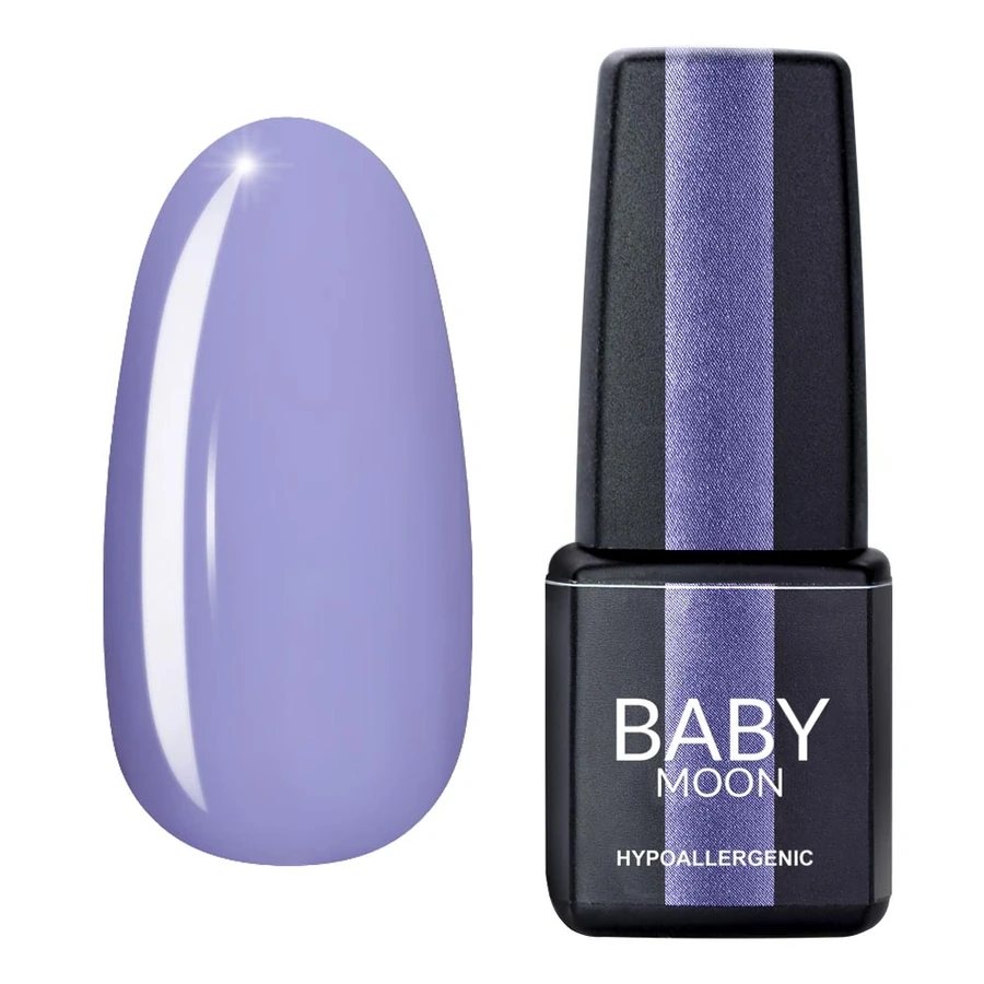 Гель-лак BABY MOON Lilac Train Gel Polish №014 барвінок фіолетовий, емаль 6 мл