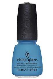 Лак China Glaze Sunday Funday блакитний, емаль 14 мл