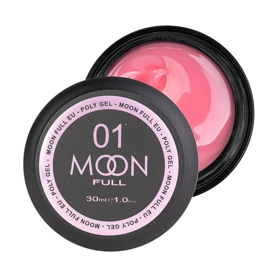 Полігель MOON FULL Poly Gel №01 рожева орхідея 30 мл