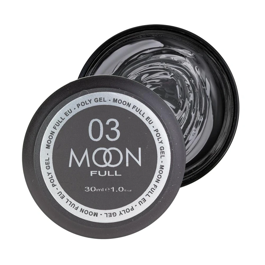Полігель MOON FULL Poly Gel №03 прозорий 30 мл
