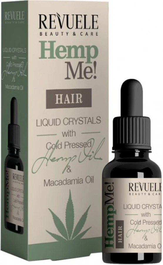 Revuele Hemp Me! Hair Liquid Crystals with Hemp Oil & Macadamia Oil 30 мл