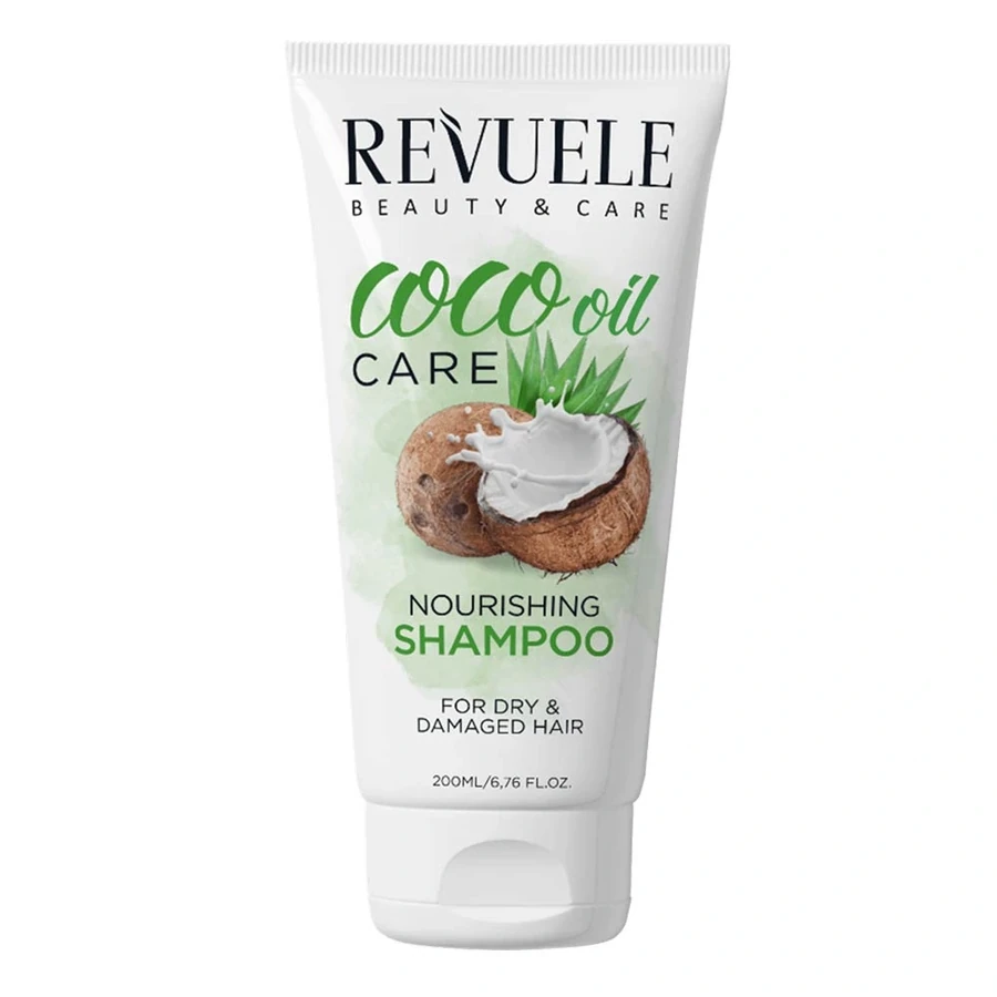Шампунь для волосся Поживний з екстрактом кокосу Revuele Coco Oil Care Nourishing Shampoo 200 мл