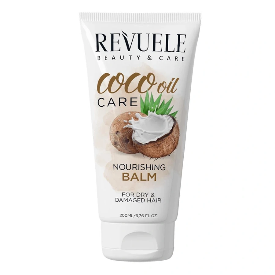 Бальзам для волосся Поживний з екстрактом кокосу Revuele Coco Oil Care Nourishing Balm 200 мл