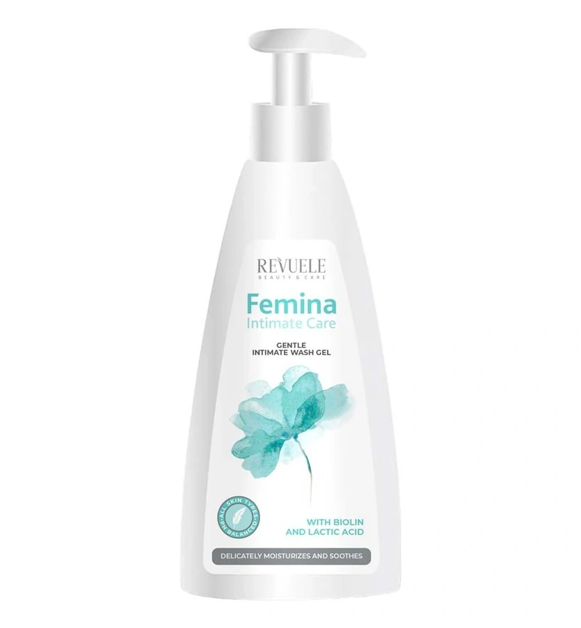 Ніжний гель для інтимної гігієни Revuele Femina Intimate Care Gentle Wash Gel 250 мл