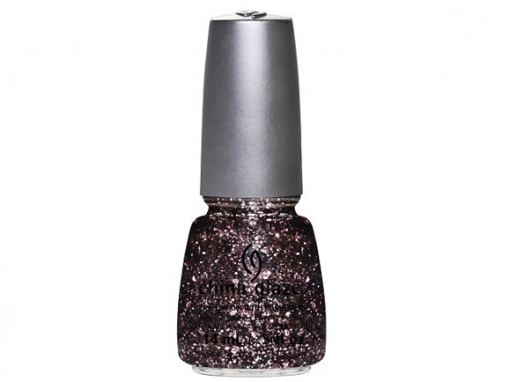 Лак China Glaze Razzle ME Dazzle ME бронзові блискітки різних розмірів 14 мл