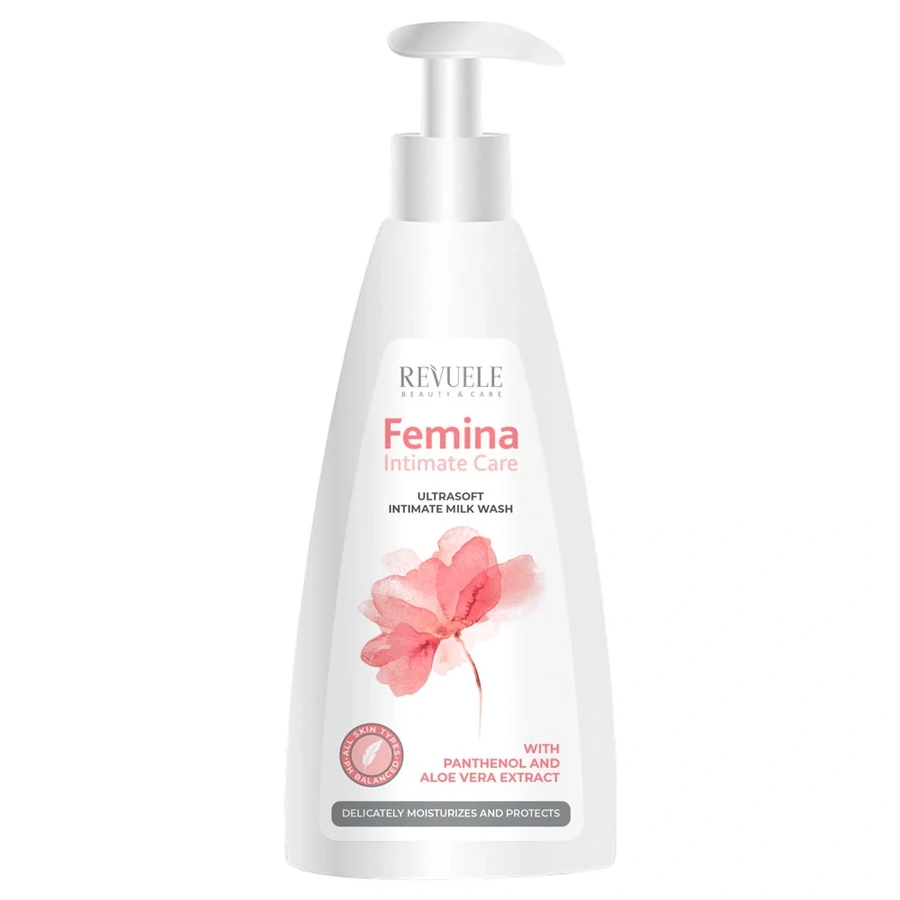 Ультрам`яке молочко для інтимної гігієни Revuele Femina Intimate Care Ultrasoft Milk Wash 250 мл