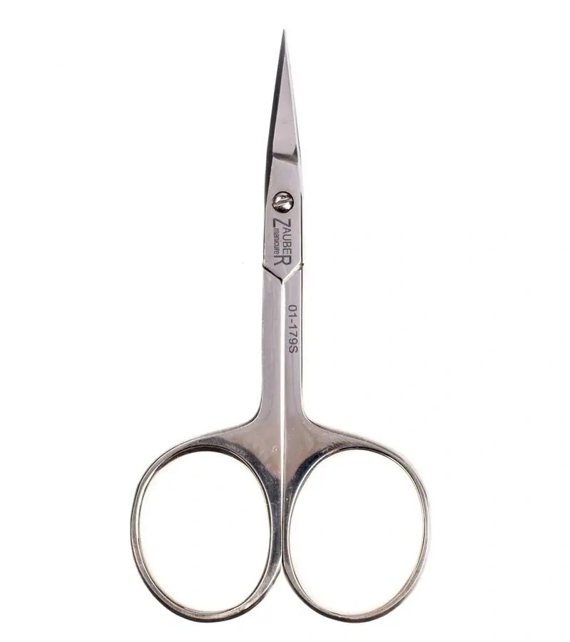 Ножиці для нігтів прямі "Великі кільця" Zauber Nail Scissors 01-179S