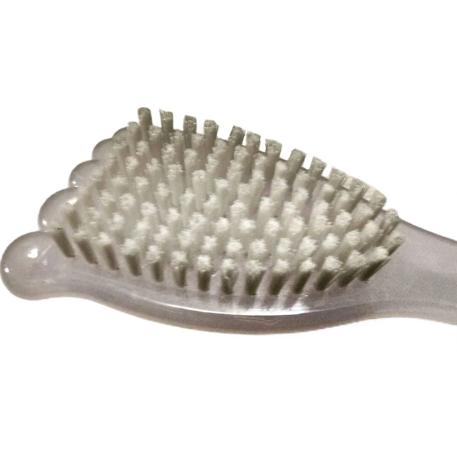 Педикюрна тертка + щітка Zauber Pedicure Grater-Brush 2 in 1