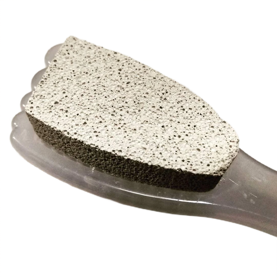 Педикюрна тертка + щітка Zauber Pedicure Grater-Brush 2 in 1
