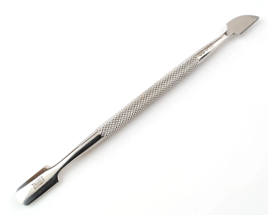 Шабер для манікюру Zauber Scraper for Manicure 05-953 округлений пушер + сокирка