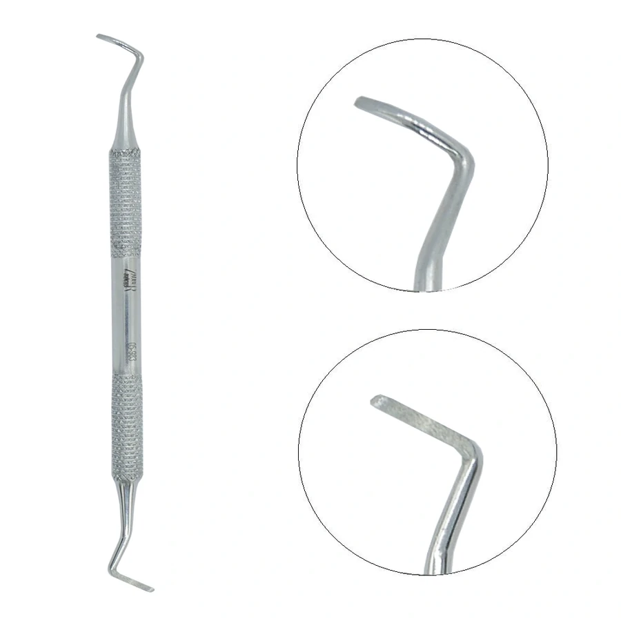 Інструмент для манікюру та педикюру Zauber Tool for Manicure and Pedicure 05-983 тампонотримач двосторонній