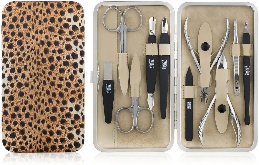 Манікюрний набір Zauber Manicure Tools Set MS-135 10 предметів