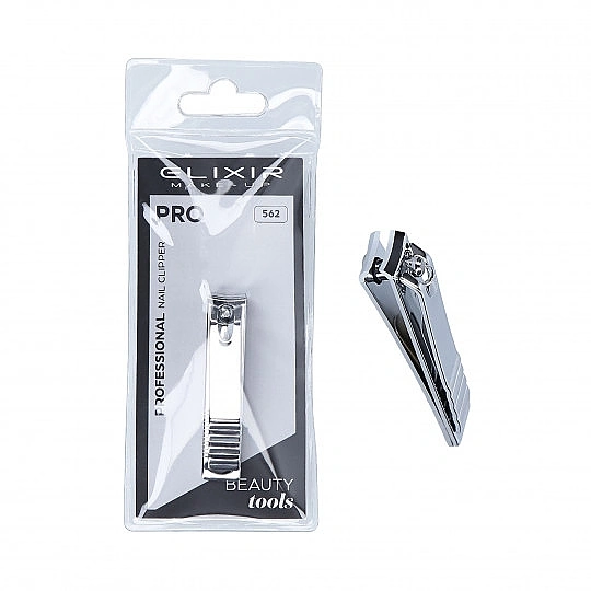 Кліпер для нігтів Elixir Nail Clipper 562 Silver срібло