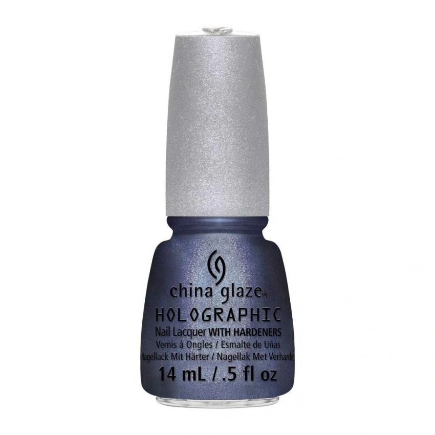Лак China Glaze Hologlam Strap on Your Moonboots синій, голографічний 14 мл