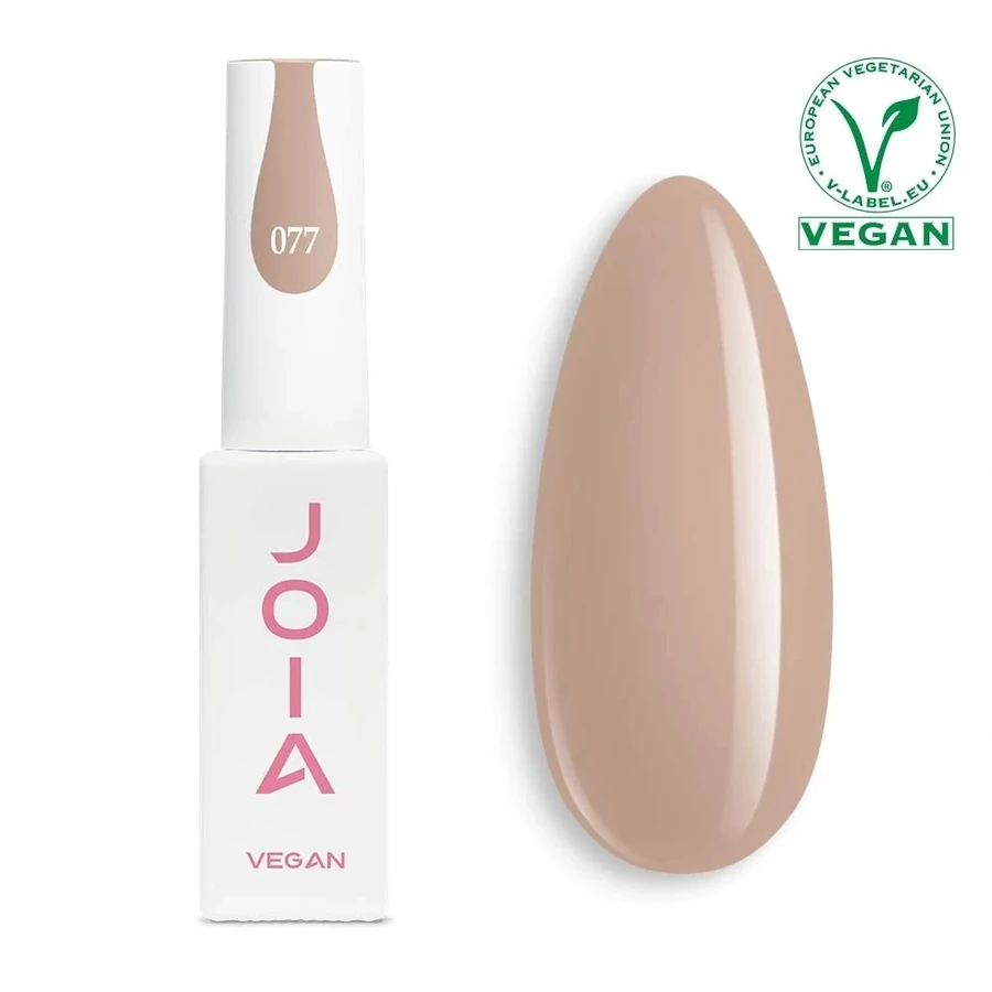 Гель-лак JOIA Vegan 077 пісочний, емаль 6 мл