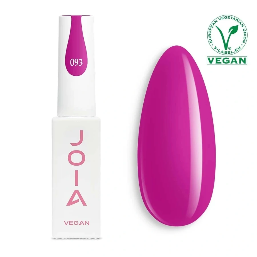 Гель-лак JOIA Vegan 093 фуксія, емаль 6 мл