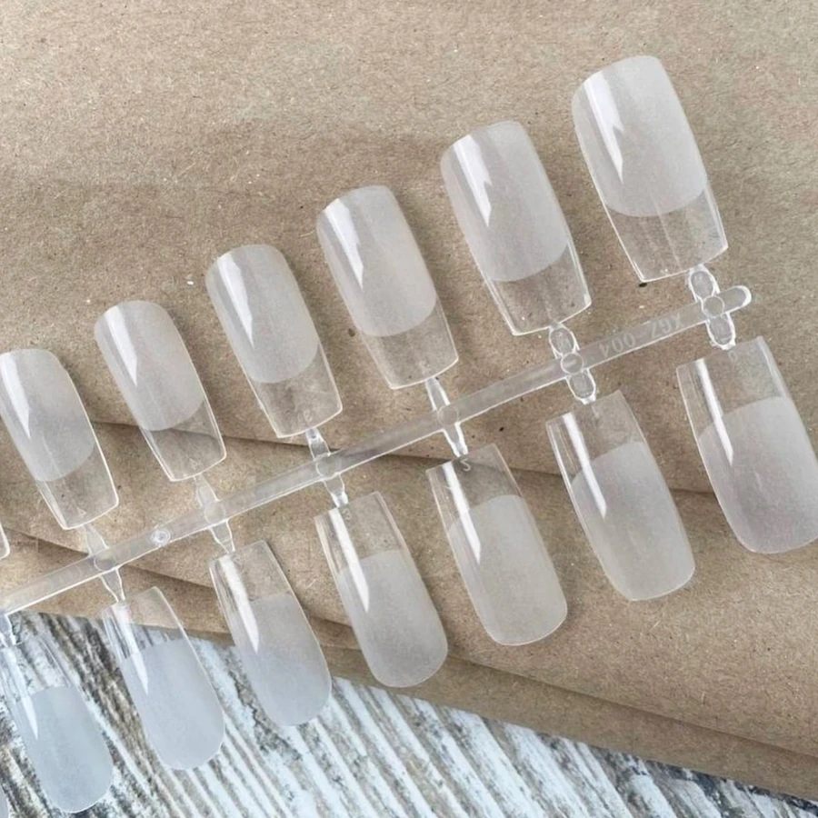 Форми-типси для швидкого нарощування Molekula Square Fast Form Nail Extensions квадрат