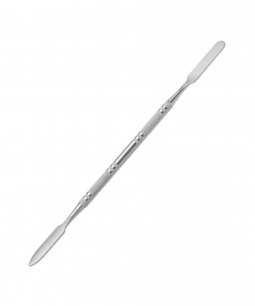 Двосторонній металевий шпатель Kodi Double-Sided Metal Spatula рівний + конічний шпатель