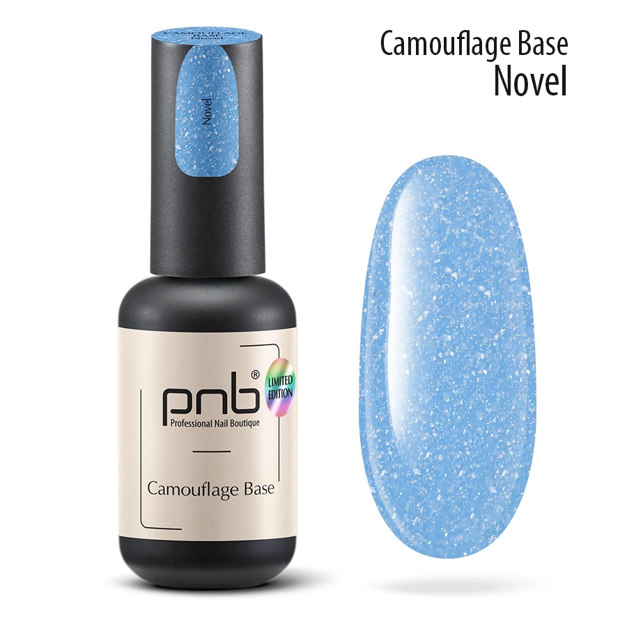 База камуфлююча каучукова PNB Camouflage Base Novel Голуба 8 мл