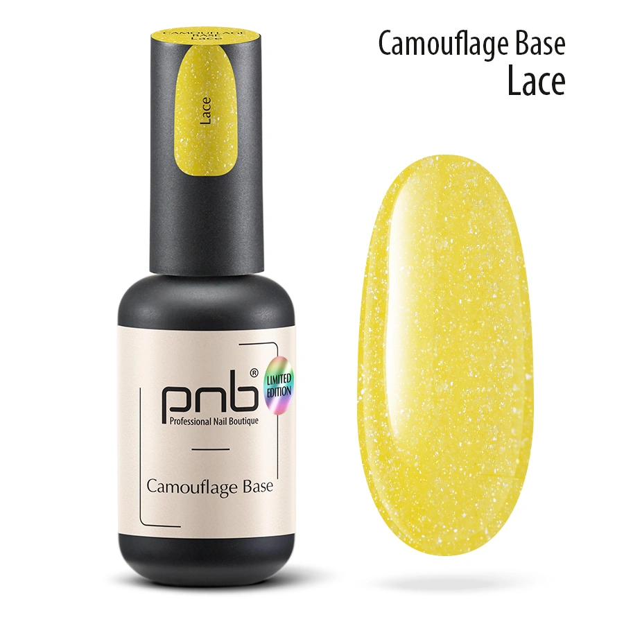База камуфлююча каучукова PNB Camouflage Base Lace Жовта 8 мл