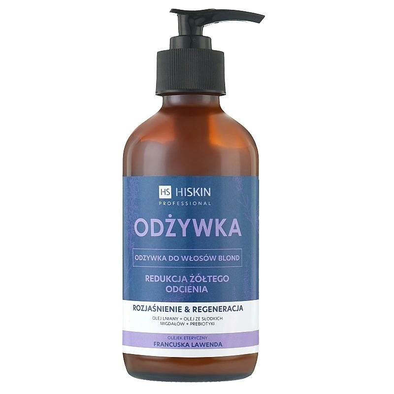 Кондиціонер для світлого волосся Hiskin Hair Conditioner для Blond Lavender лаванда 250 мл