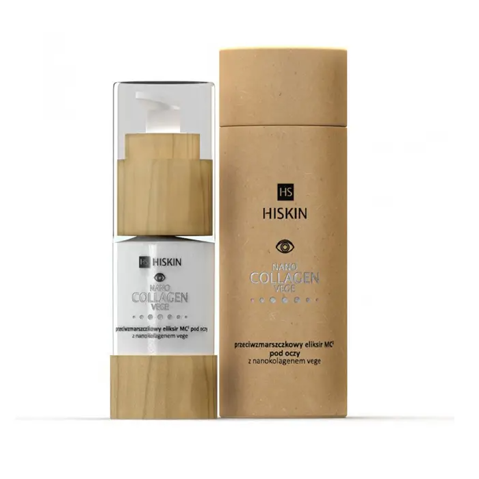Еліксир проти зморшок під очима Hiskin Nanocollagen Vege Elixir 15 мл