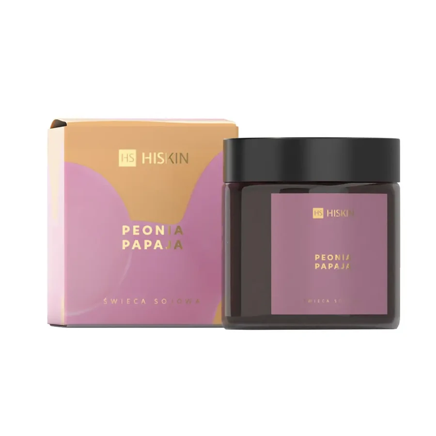Hiskin Scented Candle Peony & Papaya 100мол