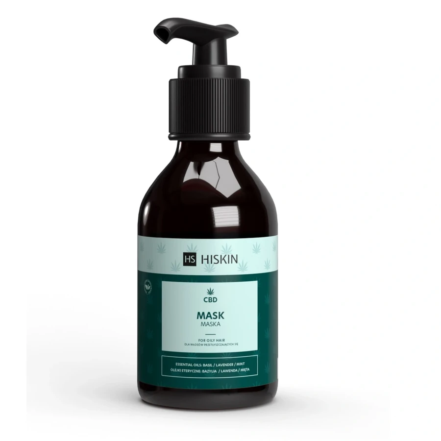 Маска для волосся з олією насіння конопель Hiskin CBD Hair Mask 150 мл