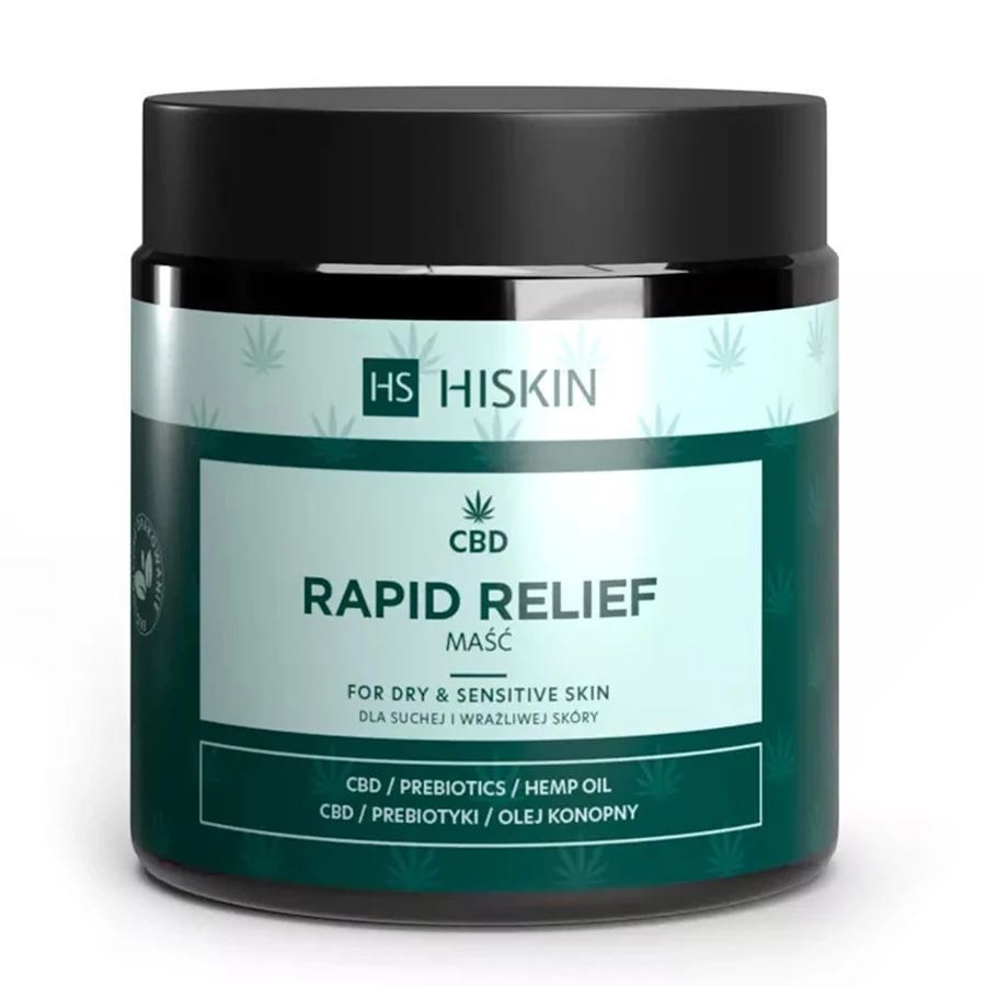 Мазь для тіла з олією насіння конопель Hiskin CBD Body Ointment 120 мл