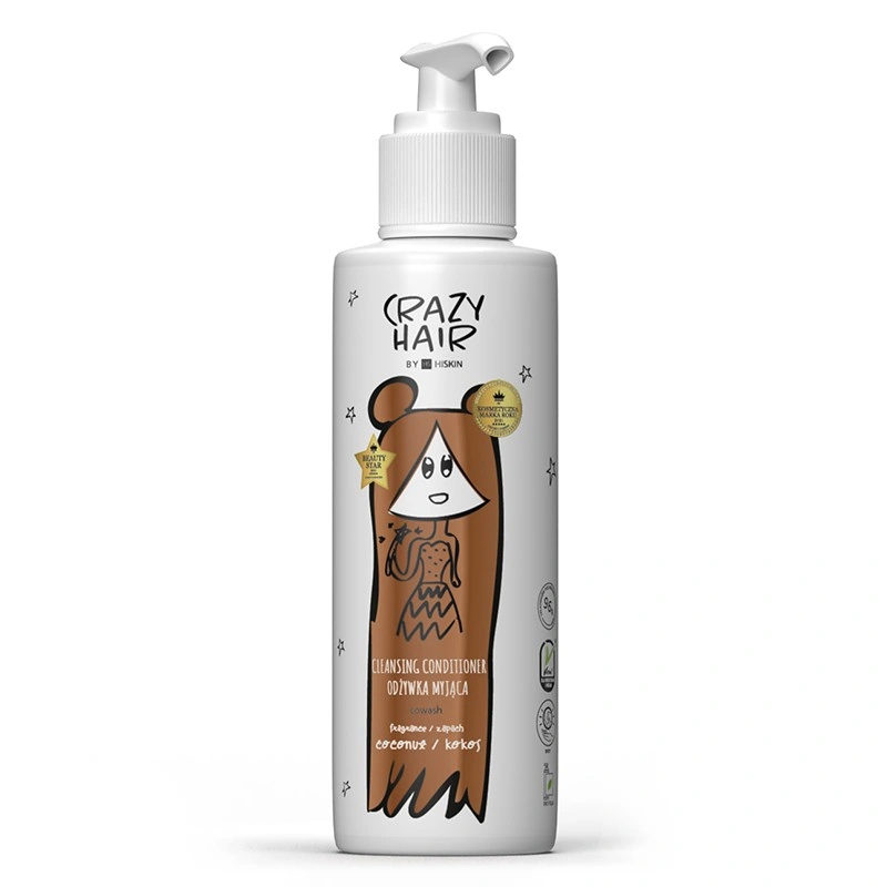 Кондиціонер, що очищає, з екстрактом кокосу Hiskin Crazy Hair Cleasing Conditioner Coconut 300 мл