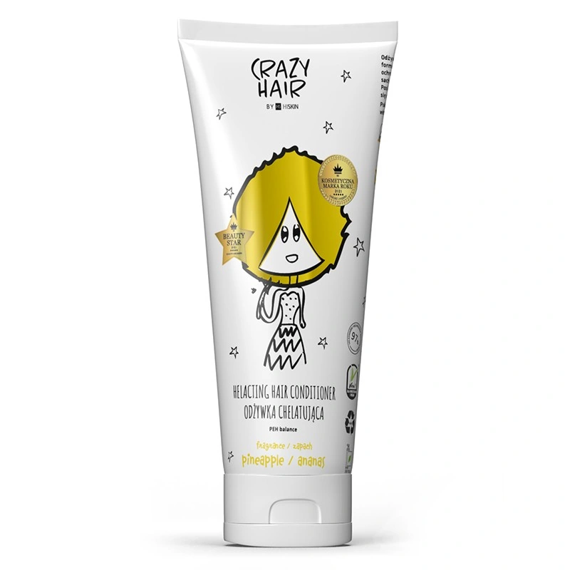 Хелатуючий кондиціонер для волосся Ананас Hiskin Crazy Hair Helacting Hair Conditioner Pineapple 250 мл