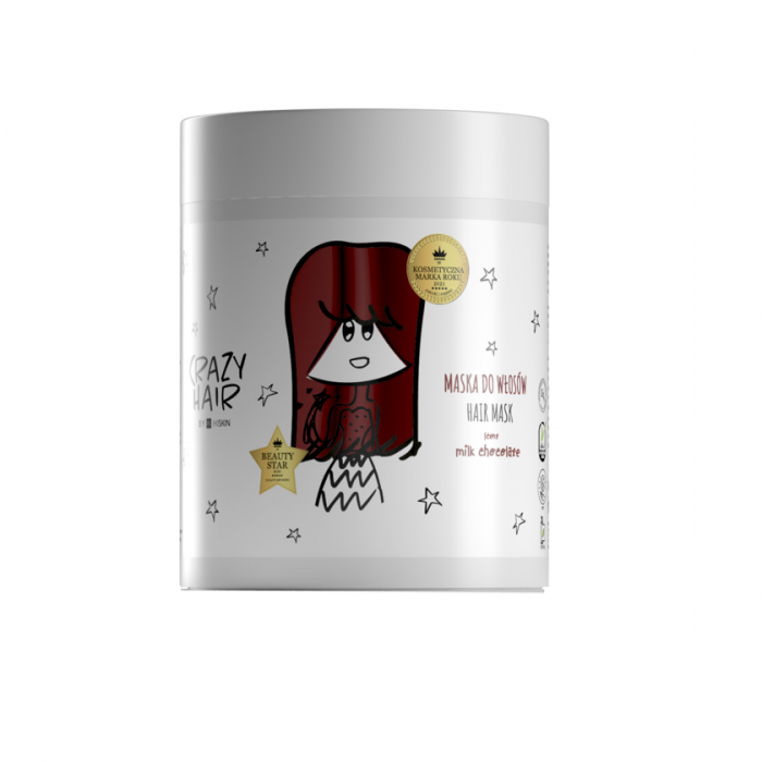 Маска для волосся Молочний шоколад Hiskin Crazy Hair Mask Milk Chocolate 1000 мл