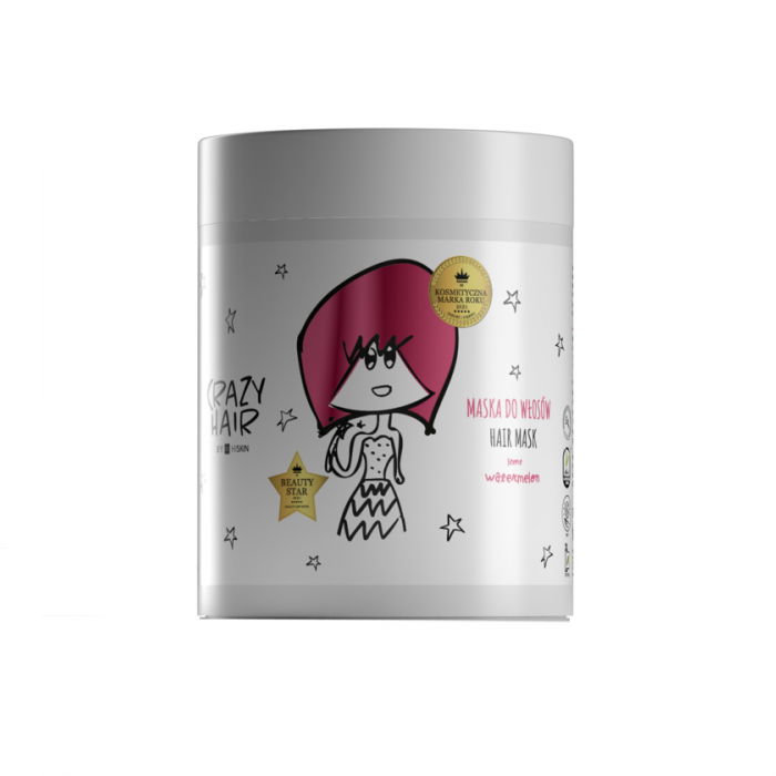 Опис тимчасово відсутній Hiskin Crazy Hair Mask Watermelon 1000 мл