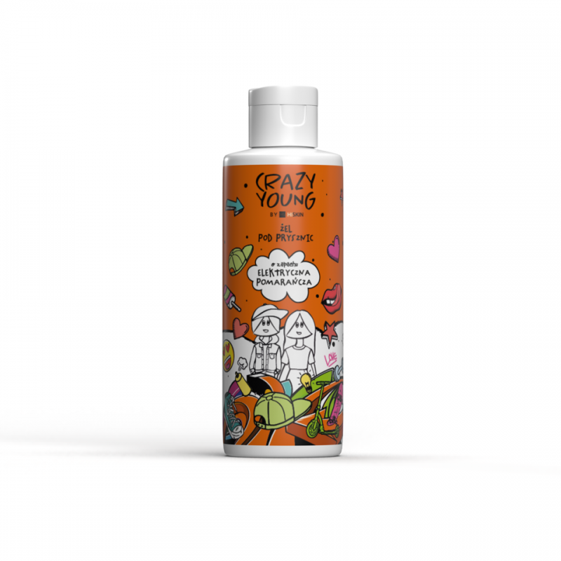 Опис тимчасово відсутній Hiskin Crazy Young Shower Gel Electric Orange 100 мл