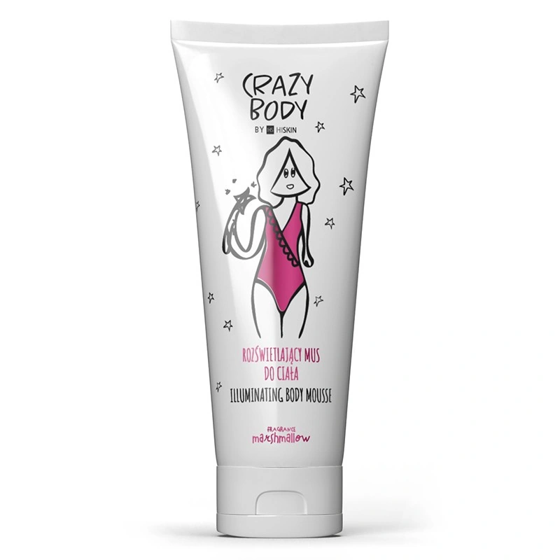 Hiskin Crazy Body Illuminating Body Mousse Pina Colada 250 мл