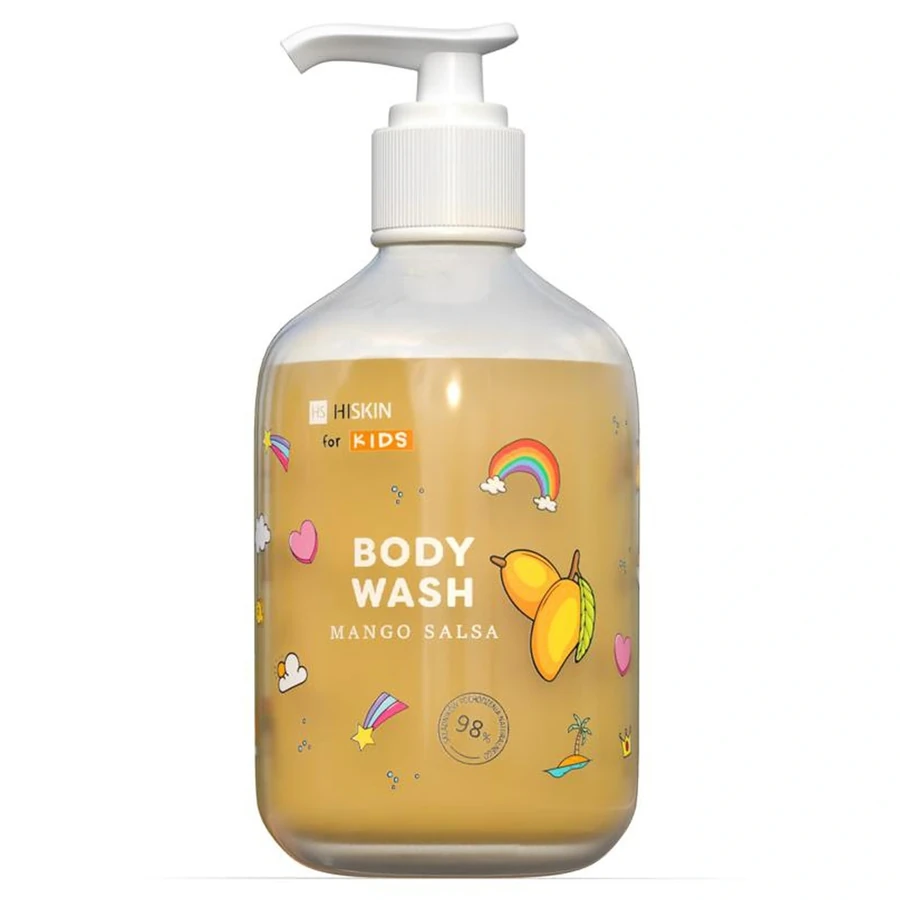 Дитячий гель для душу Манго сальса Hiskin для дітей Body Body Wash Mango Salsa 400 мл