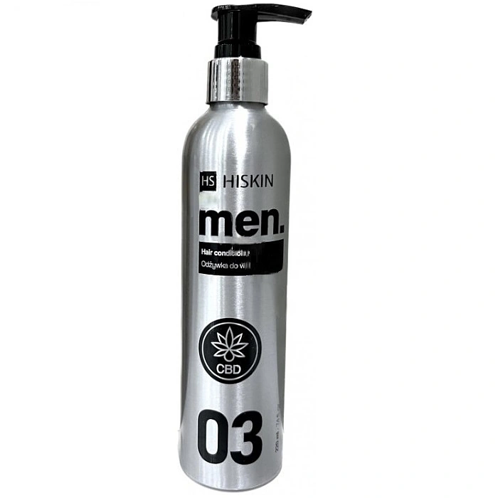 Hiskin CBD Metal Men Hair Conditioner 220 мл