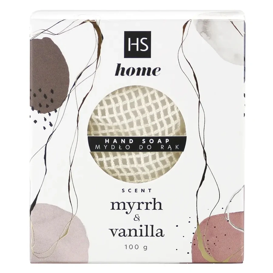 Тверде мило Мірра та ваніль Hiskin Home Hand Soap Myrrh & Vanilla 100 г