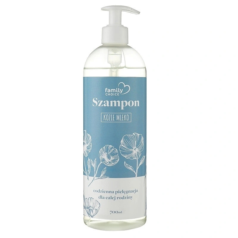 Шампунь для всієї родини Козяче молоко Hiskin Family Choice Shampoo Goats Milk 700 мл