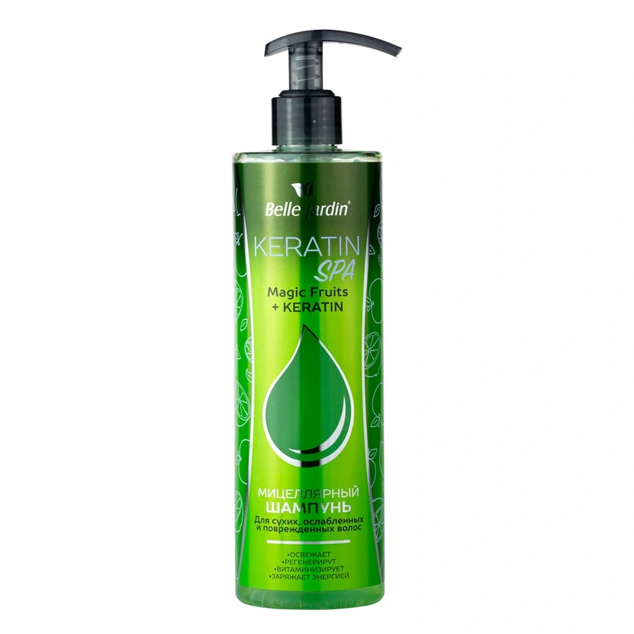 Belle Jardin Keratin Spa Magic Fruits Shampoo 400 мл