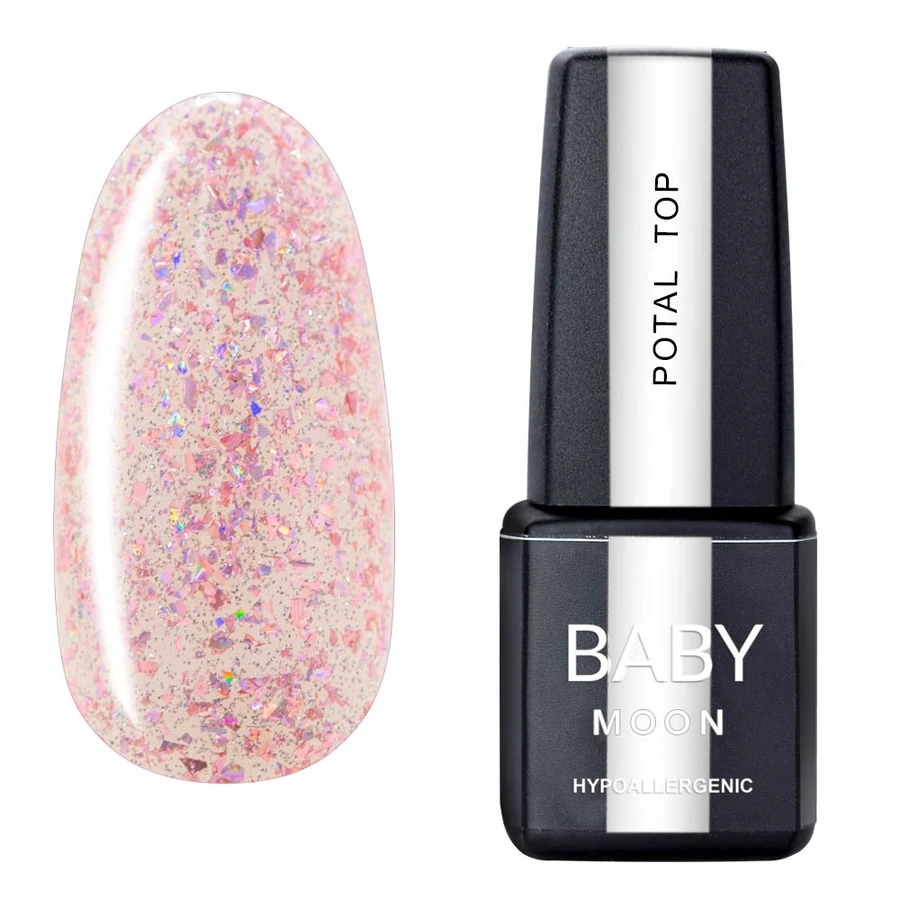 Топ з поталлю без липкого шару BABY MOON Potal Top №06 6 мл