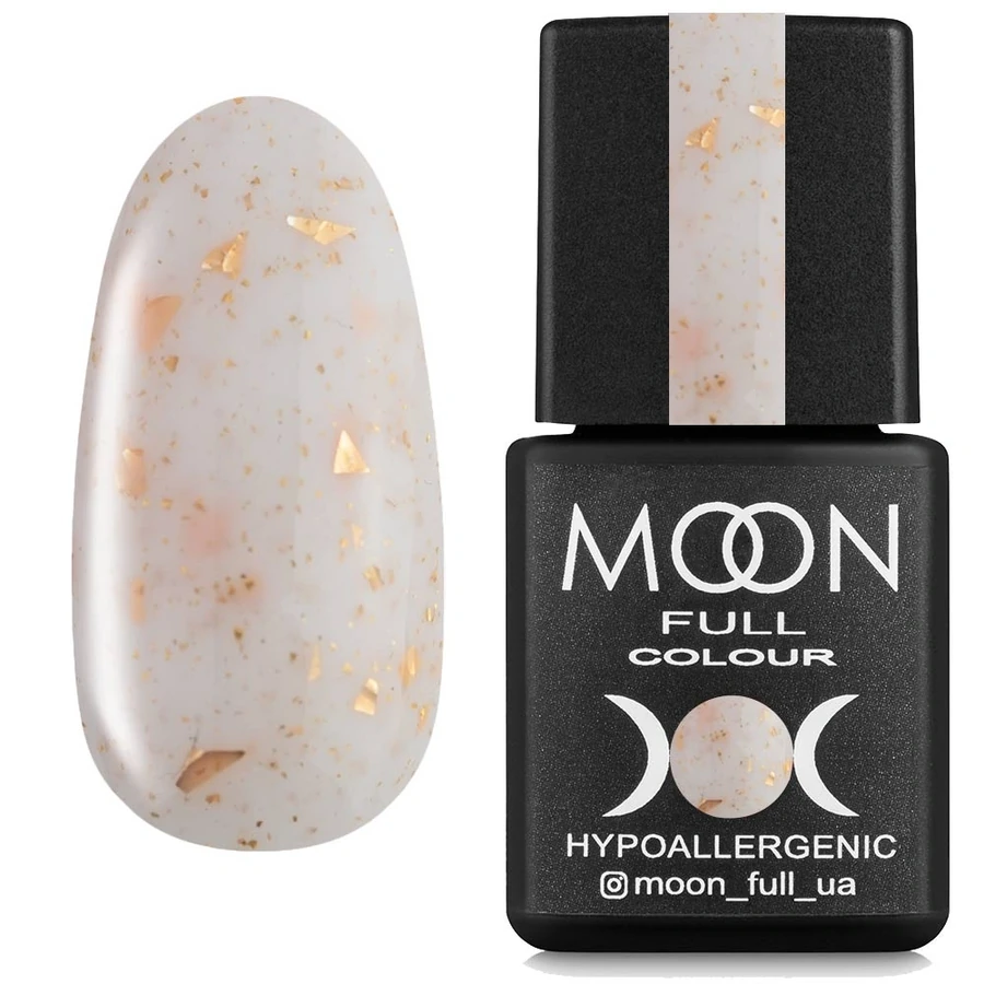 Каучукова база з поталлю MOON FULL Full Leaf Rubber Base №01 8 мл
