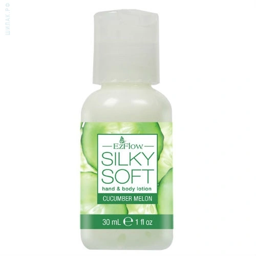 Крем-лосьйон для рук та тіла, аромат Огірок + Диня EzFlow Silky Soft Cucumber Melon 30 мл