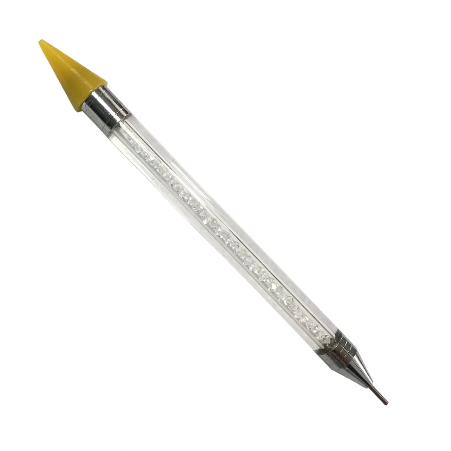 Пензель силіконовий для ліплення + дотс для страз Molekula Silicone Brush for Sculpting and Design