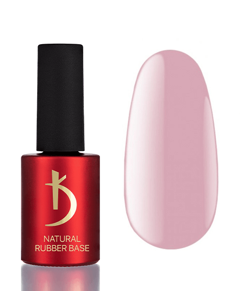 Камуфлююча база для гель-лаку Kodi Natural Rubber Base (Pink) рожевий 15 мл