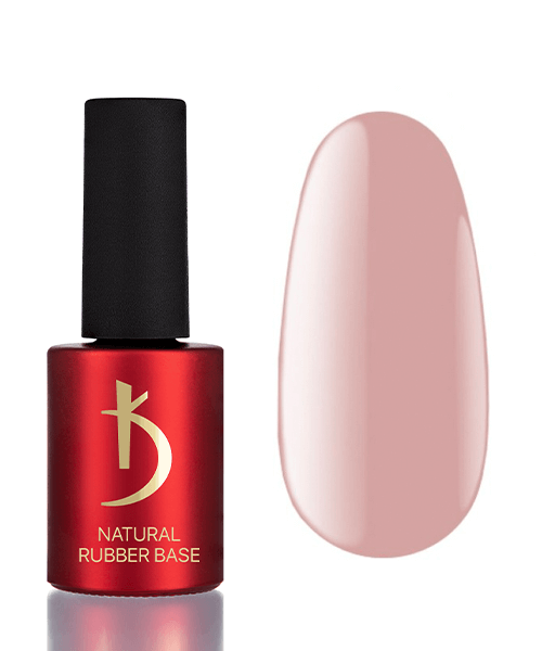 Камуфлююча база для гель-лаку Kodi Natural Rubber Base (Tea Rose) чайна троянда 15 мл