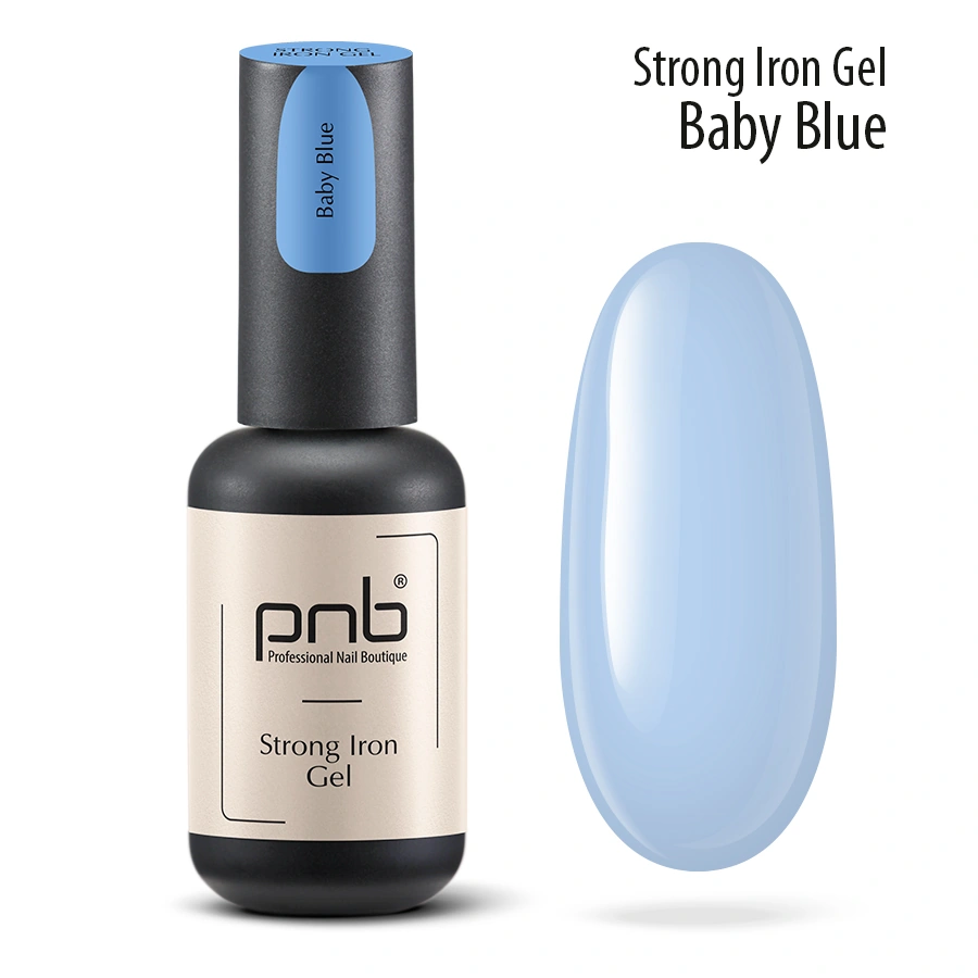 Гель Стронг Айрон PNB Strong Iron Gel Baby Blue 8 мл