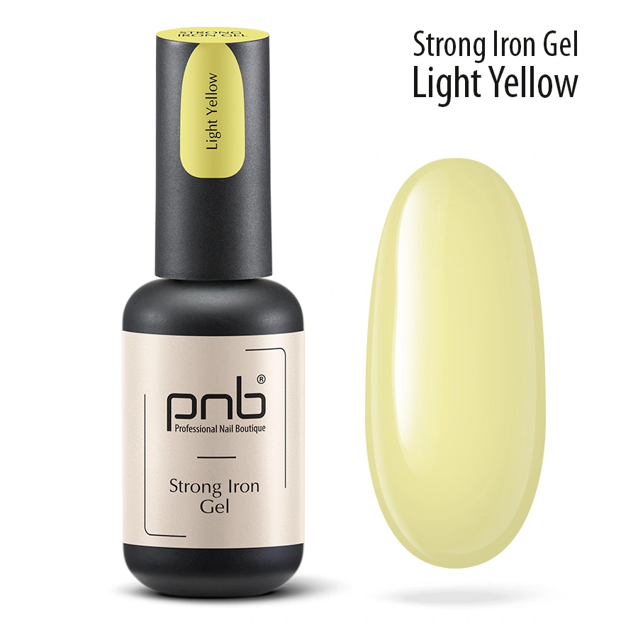 Гель Стронг Айрон PNB Strong Iron Gel Light Yellow 8 мл