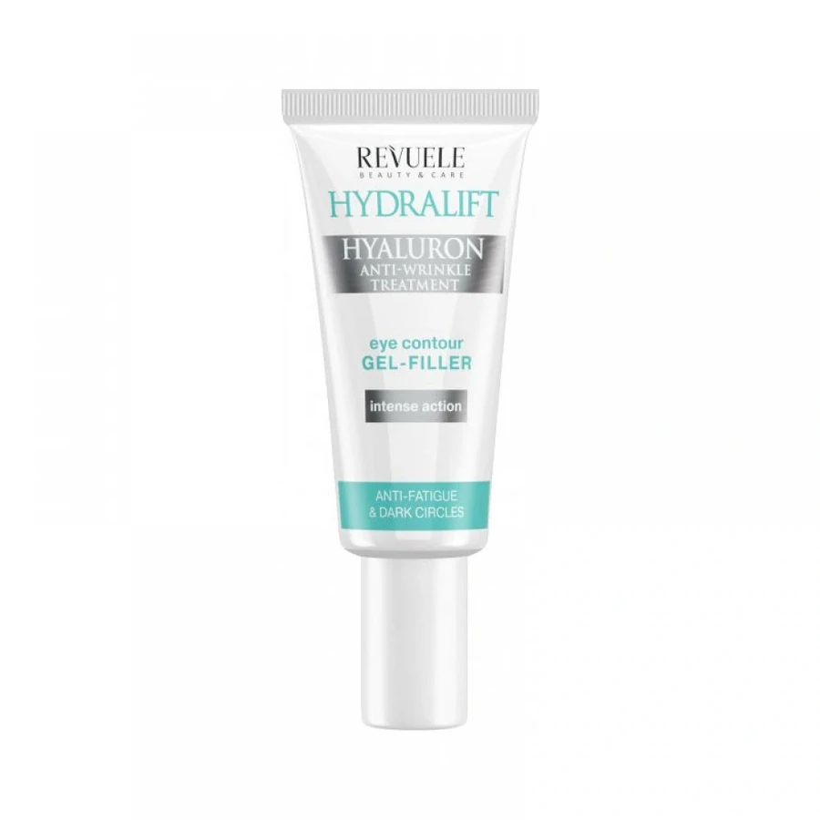 Гель-наповнювач для очей проти темних кіл Revuele Hydralift Hyaluron Eye Cuntour Gel-Filler 25 мл